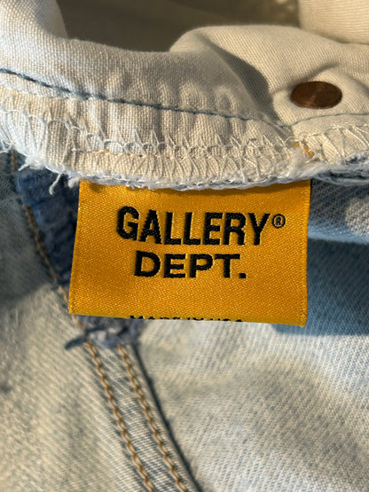 Gallery Dept Light Blue LA Flare Crazy G's Denim Jeans