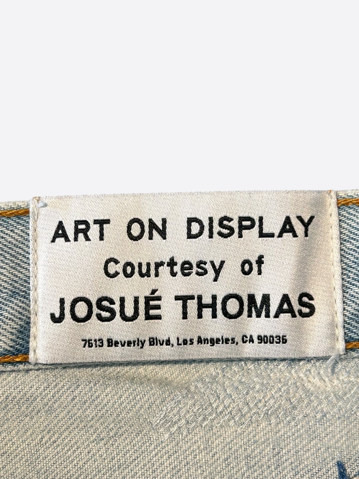 Gallery Dept Light Blue LA Flare Crazy G's Denim Jeans
