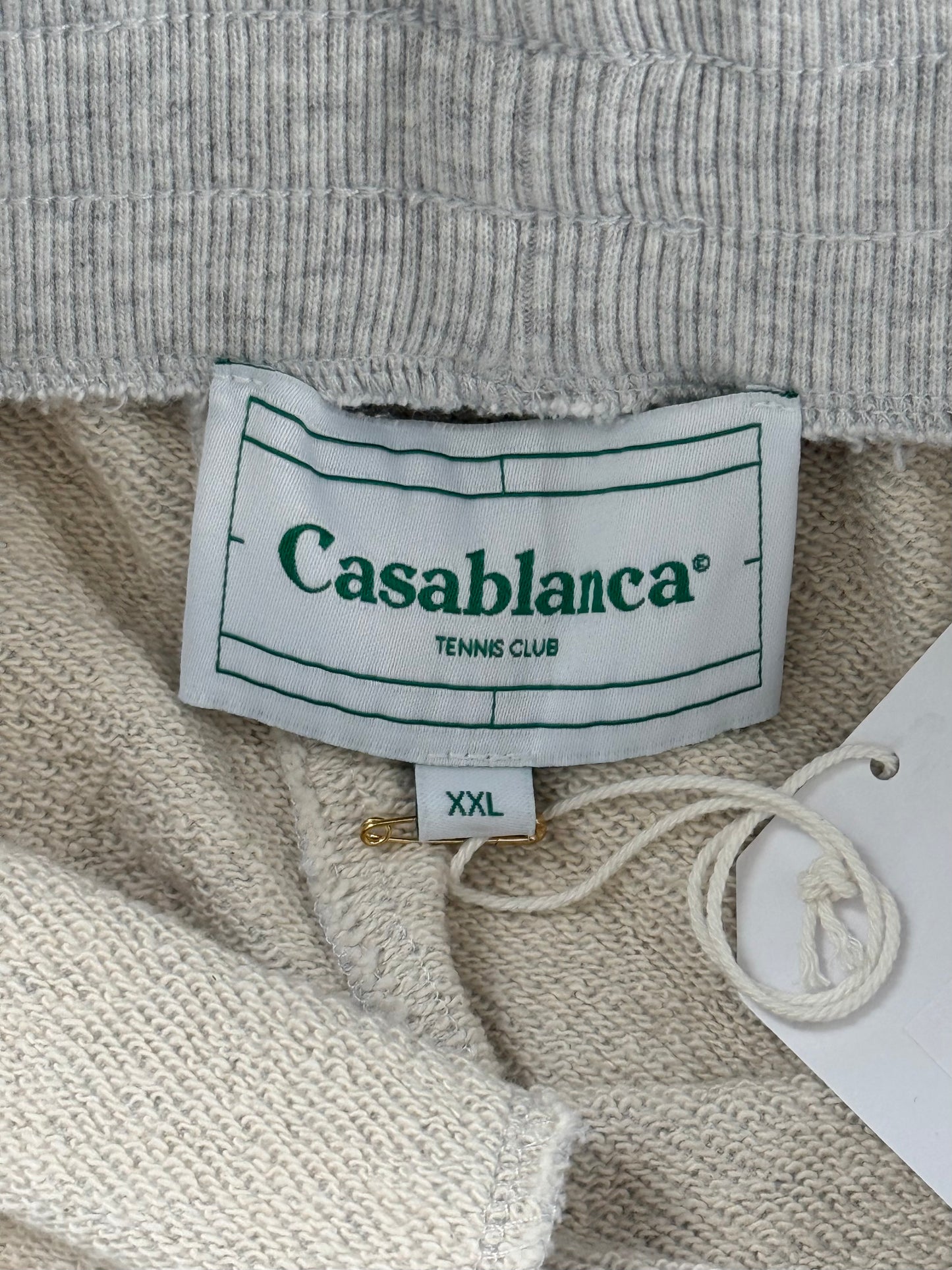 Casablanca Grey & Multicolor Casa Way Embroidered Logo Sweatpants