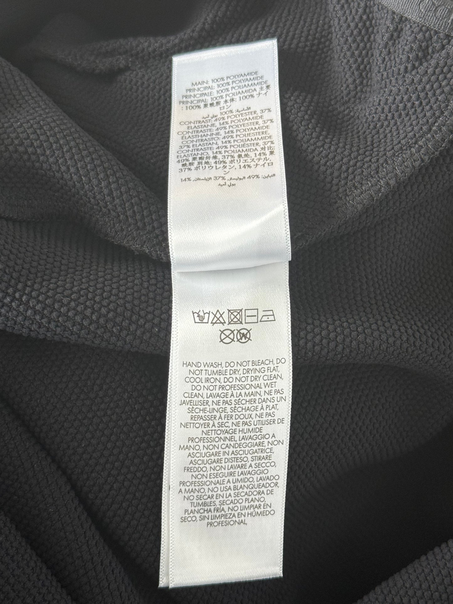 Casablanca Black & Silver Logo Panelled Hoodie