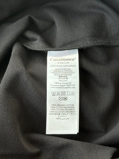 Casablanca Black & Multicolor L'Arche De Tennis Logo T-Shirt