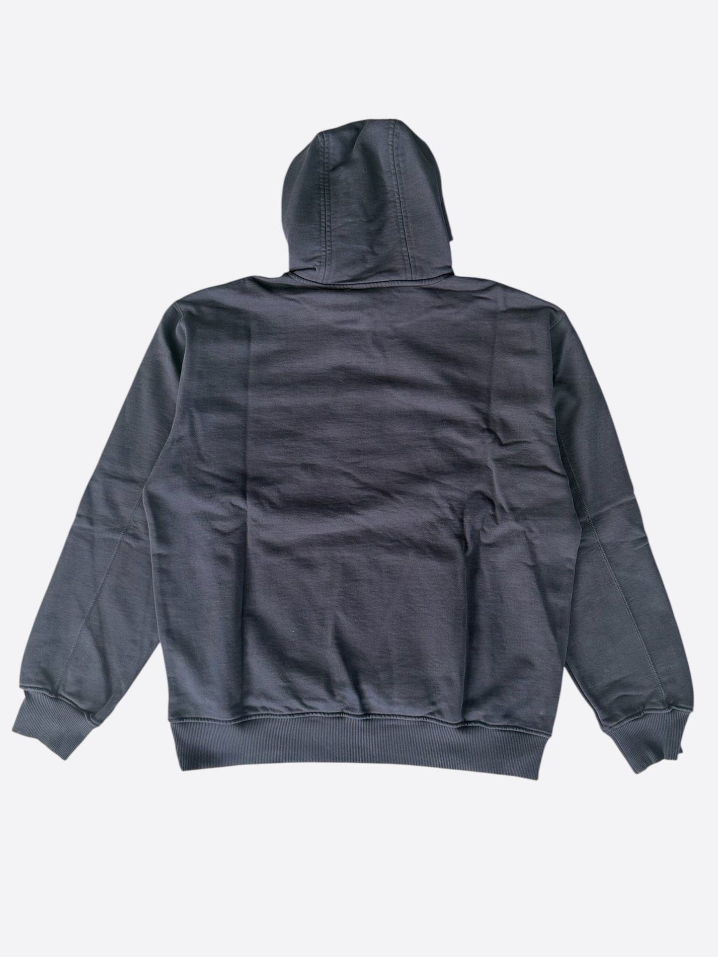 Casablanca Black Casa Way Embroidered Logo Hoodie