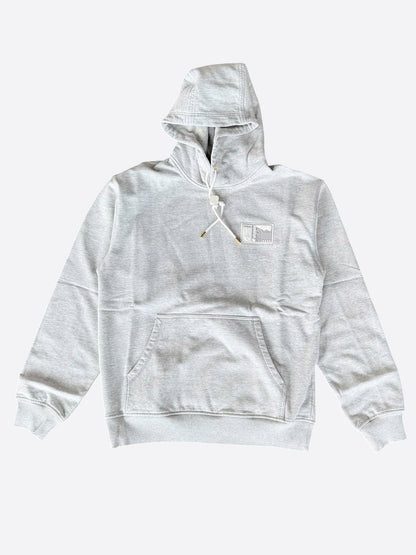 Casablanca Grey Tennis Statues Patch Hoodie