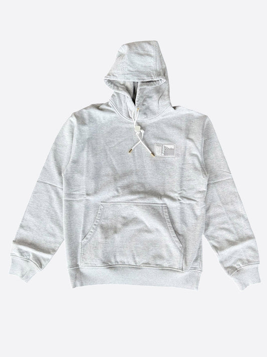 Casablanca Grey Tennis Statues Patch Hoodie