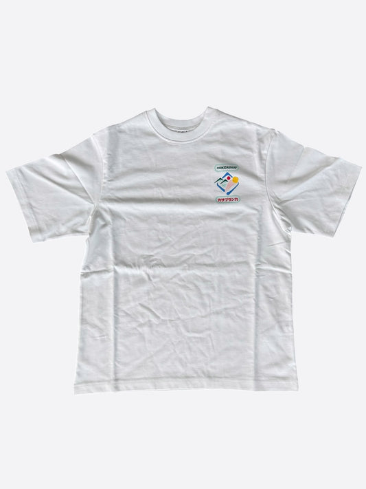 Casablanca White & Multicolor Montagne Sportif Logo T-Shirt