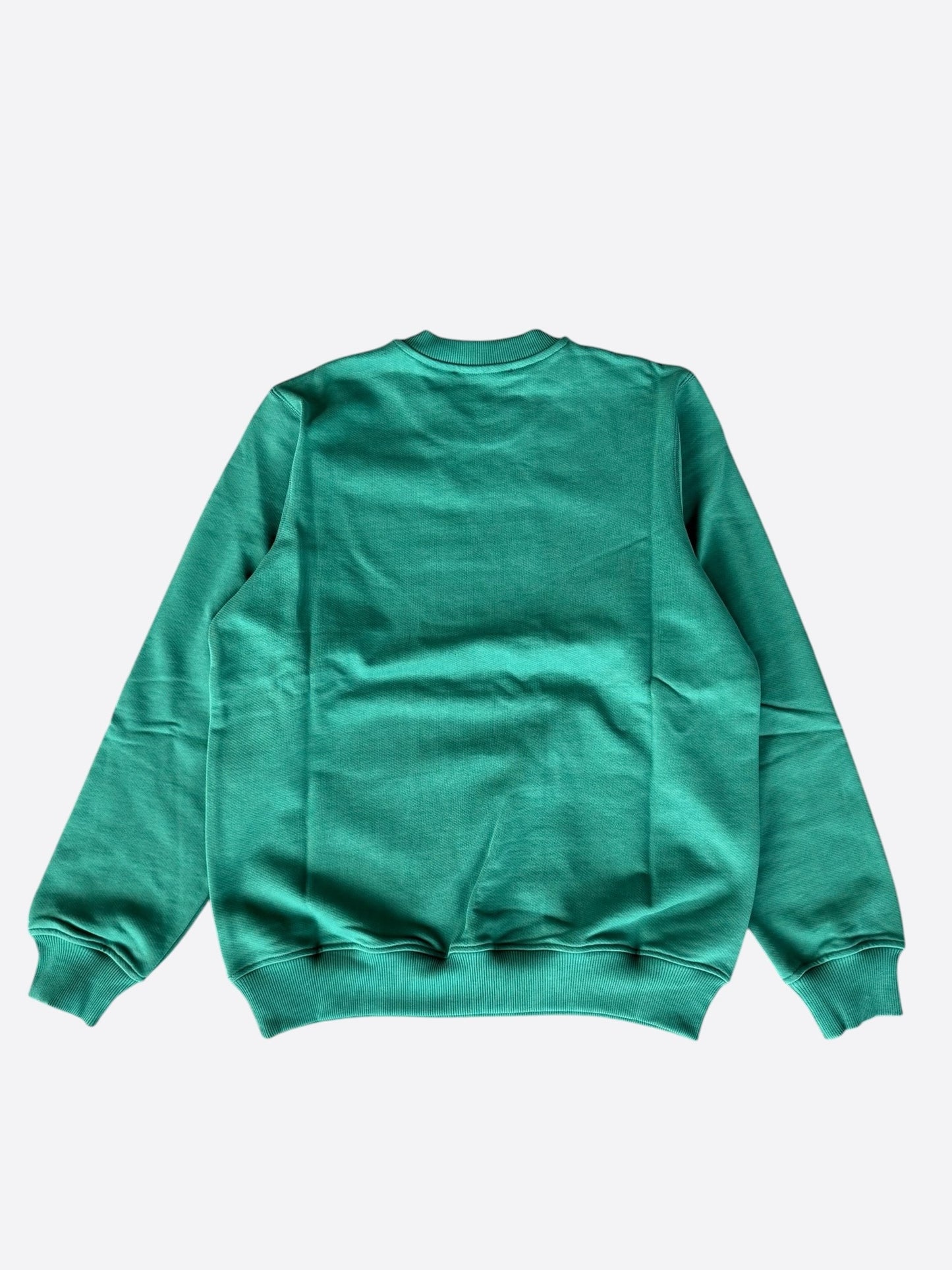 Casablanca Green & White Racing Logo Sweater