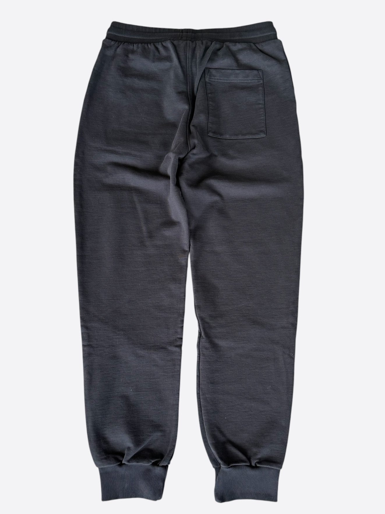 Casablanca Black & Multicolor Temple Embroidered Logo Sweatpants
