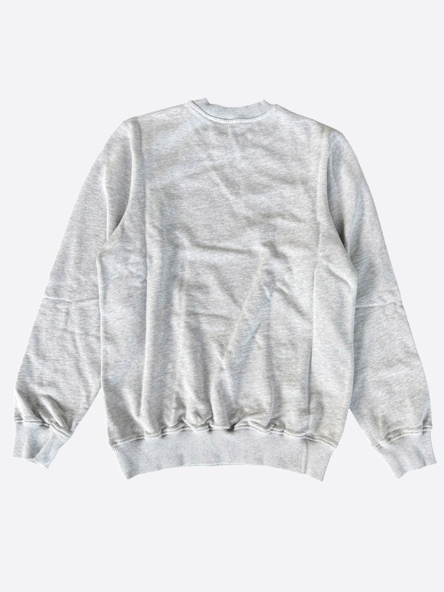 Casablanca Grey & Multicolor Triomphe D'Orange Logo Sweater