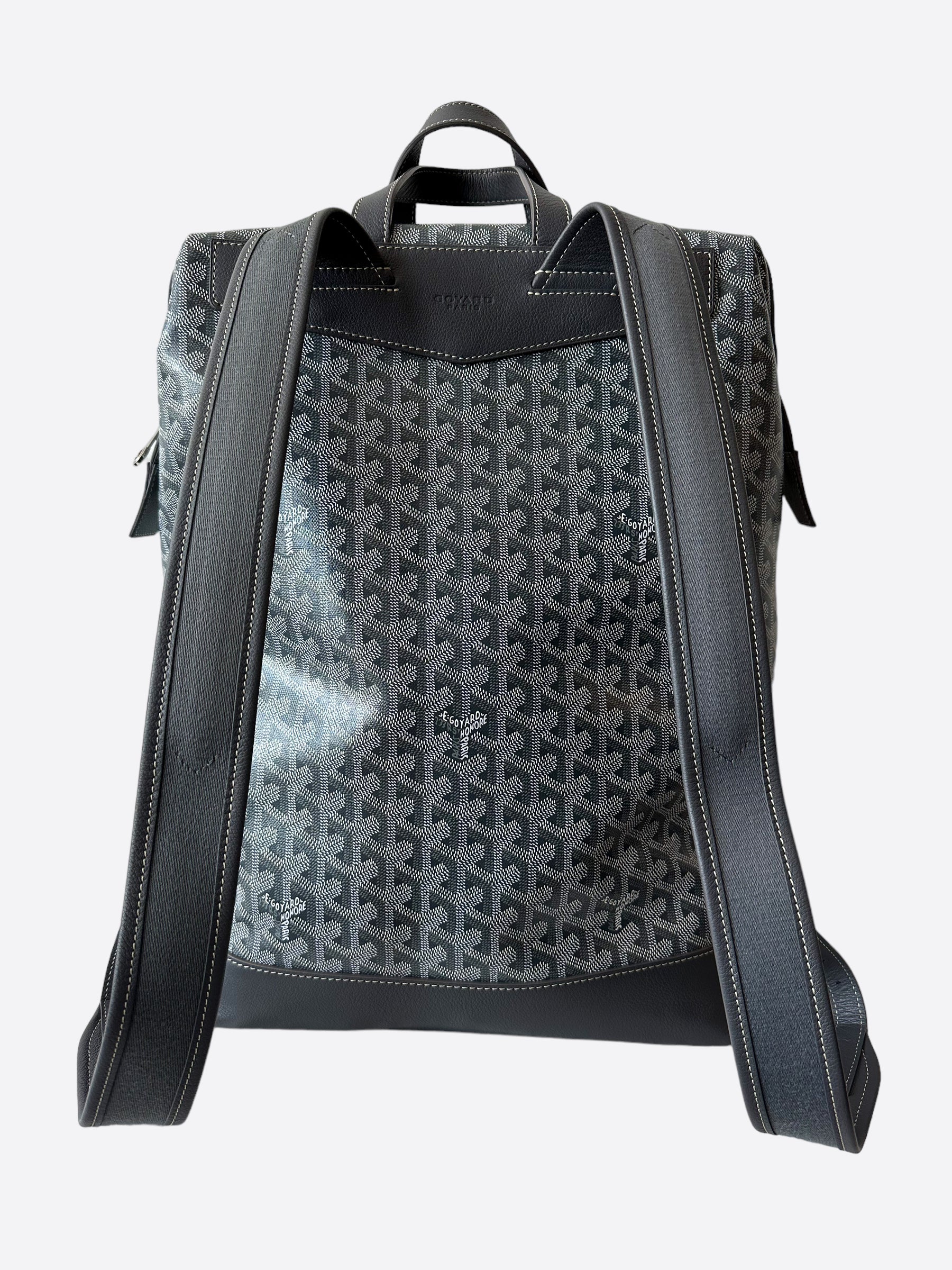 Goyard Grey Goyardine Cisalpin Backpack – Savonches