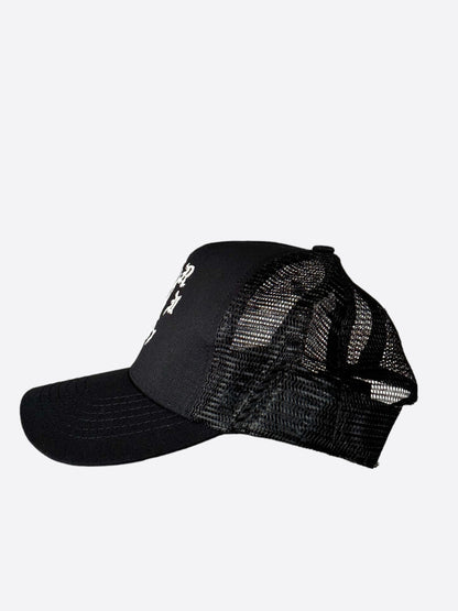 Amiri Wes Lang Black & White Reaper Trucker Hat