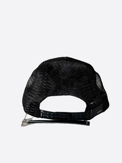 Amiri Wes Lang Black & White Reaper Trucker Hat