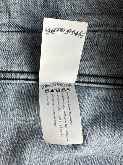 Chrome Hearts Blue Denim Jacket