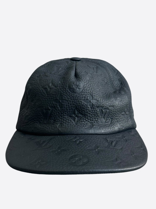 Louis Vuitton Black Taurillon Monogram Hat