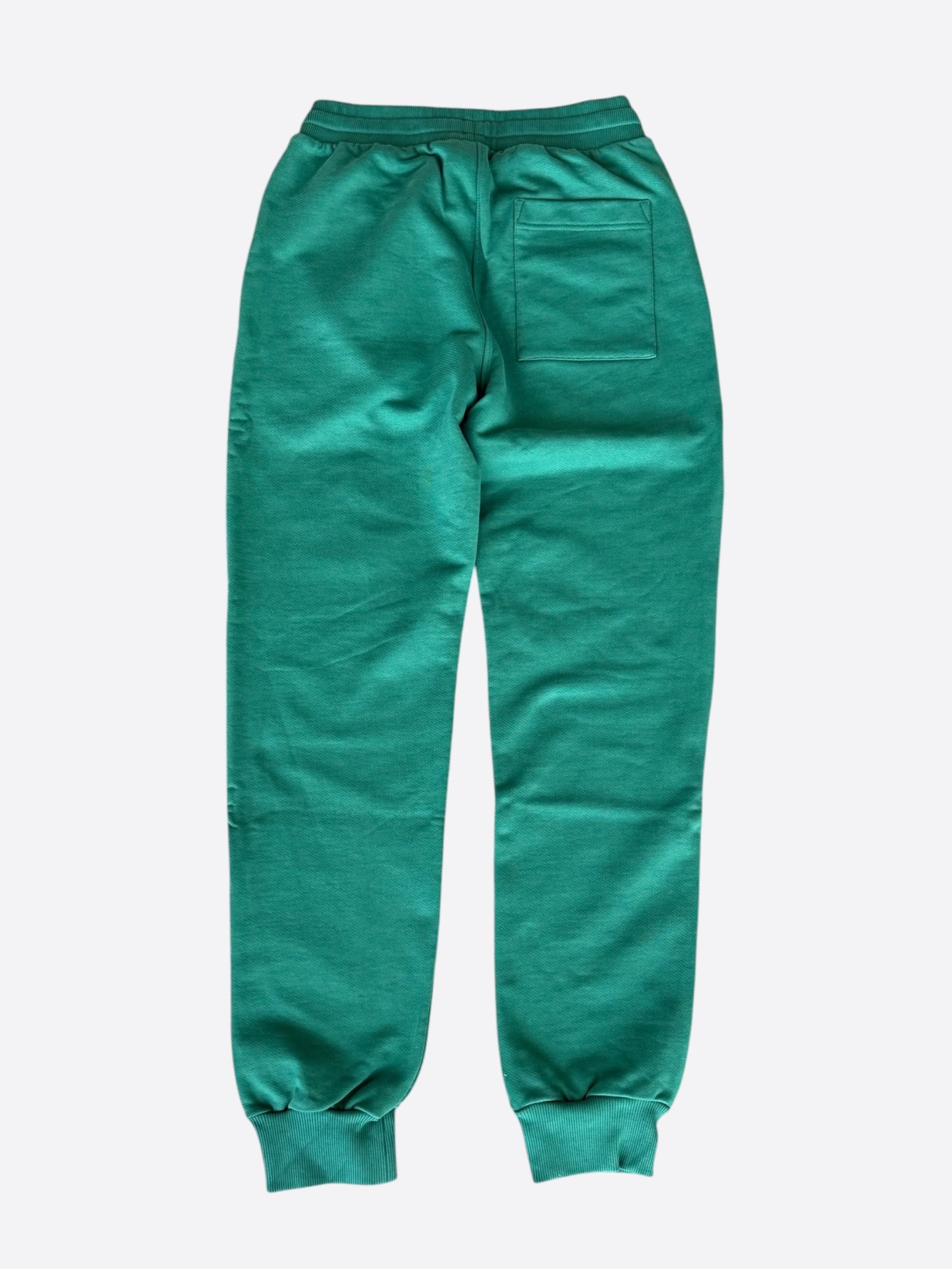 Casablanca Green & White Equipement Sportif Logo Sweatpants