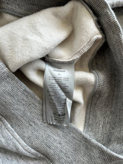 Dior Sorayama Grey Dinosaur Logo Sweater