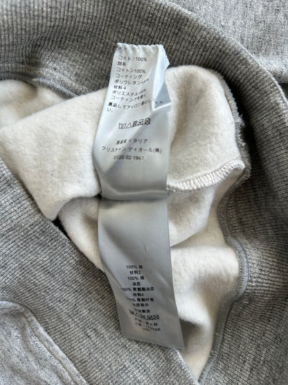 Dior Sorayama Grey Dinosaur Logo Sweater
