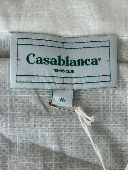 Casablanca White & Multicolor Anglaise Gradient Hearts Silk Button Up Shirt
