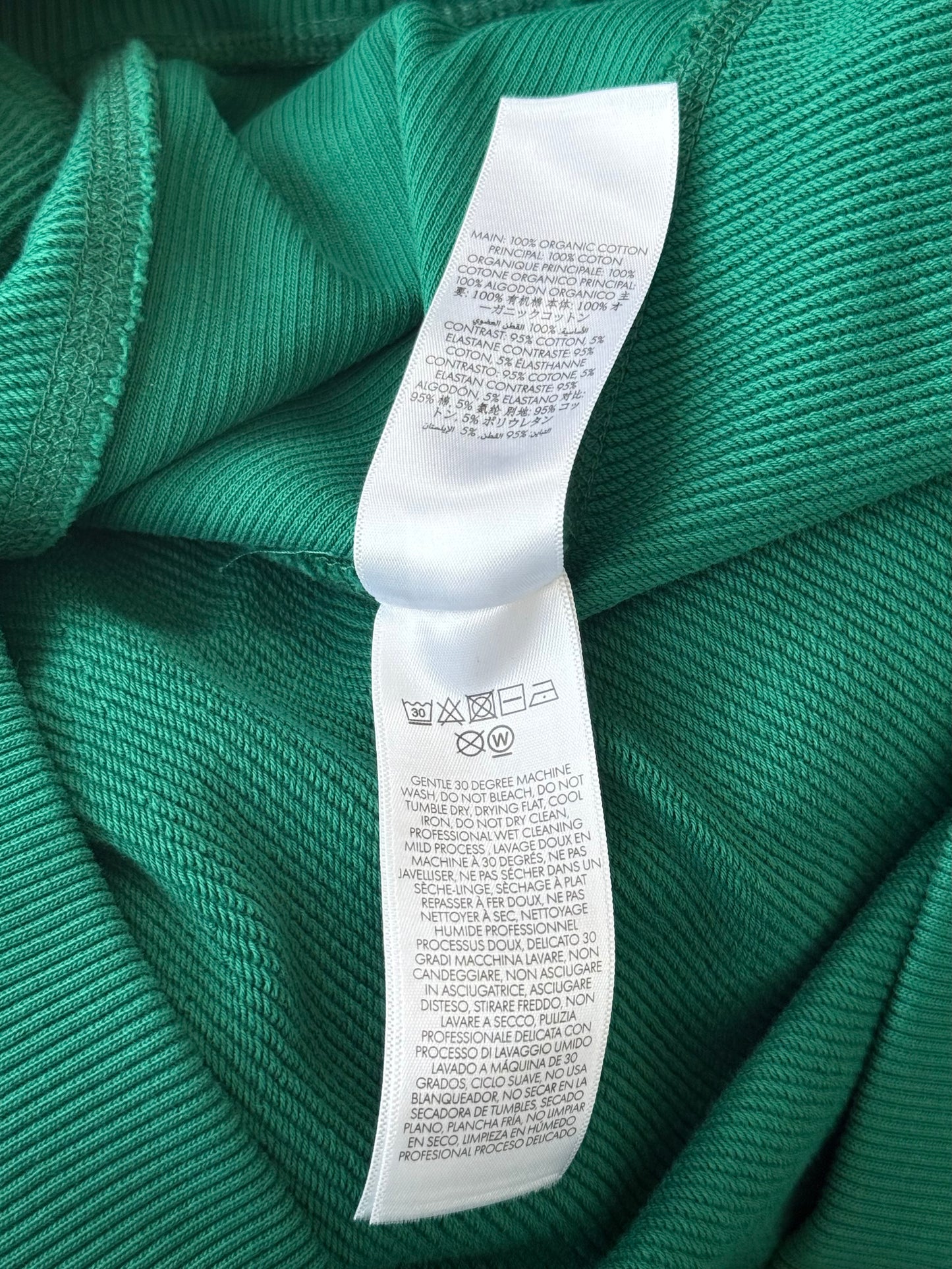 Casablanca Green & White Montagne Logo Hoodie