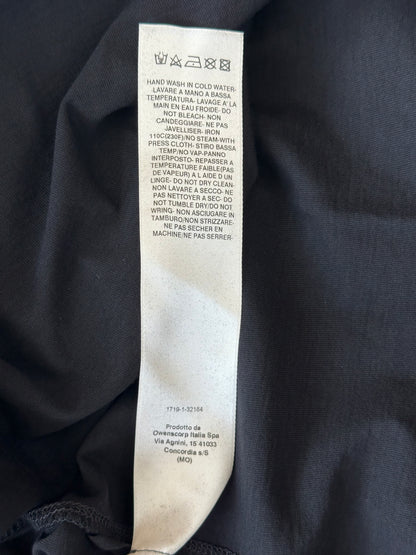 Rick Owens Black & White Temple Of Love Owenscorp Graphic T-Shirt