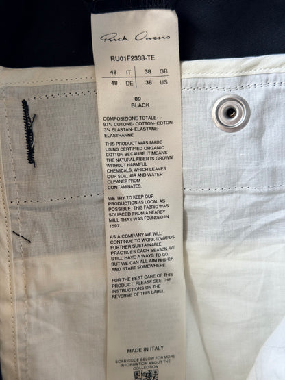 Rick Owens Black Heizer Bela Pants