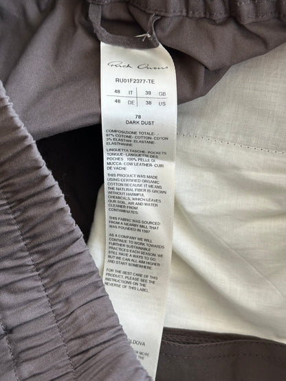 Rick Owens Brown Bauhaus Cargo Pants