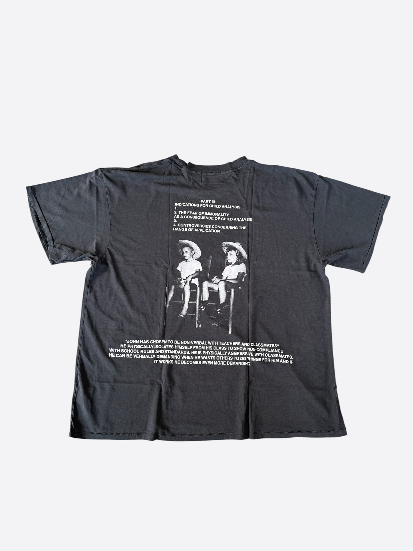 Enfants Riches Deprimes Black & White Abnormalities Graphic T-Shirt