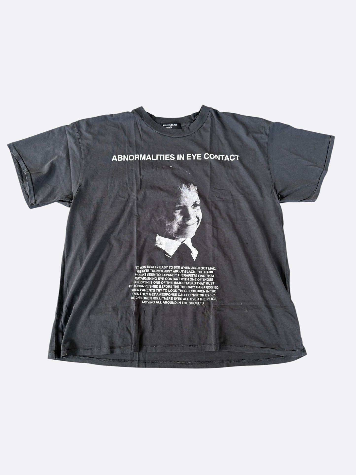 Enfants Riches Deprimes Black & White Abnormalities Graphic T-Shirt