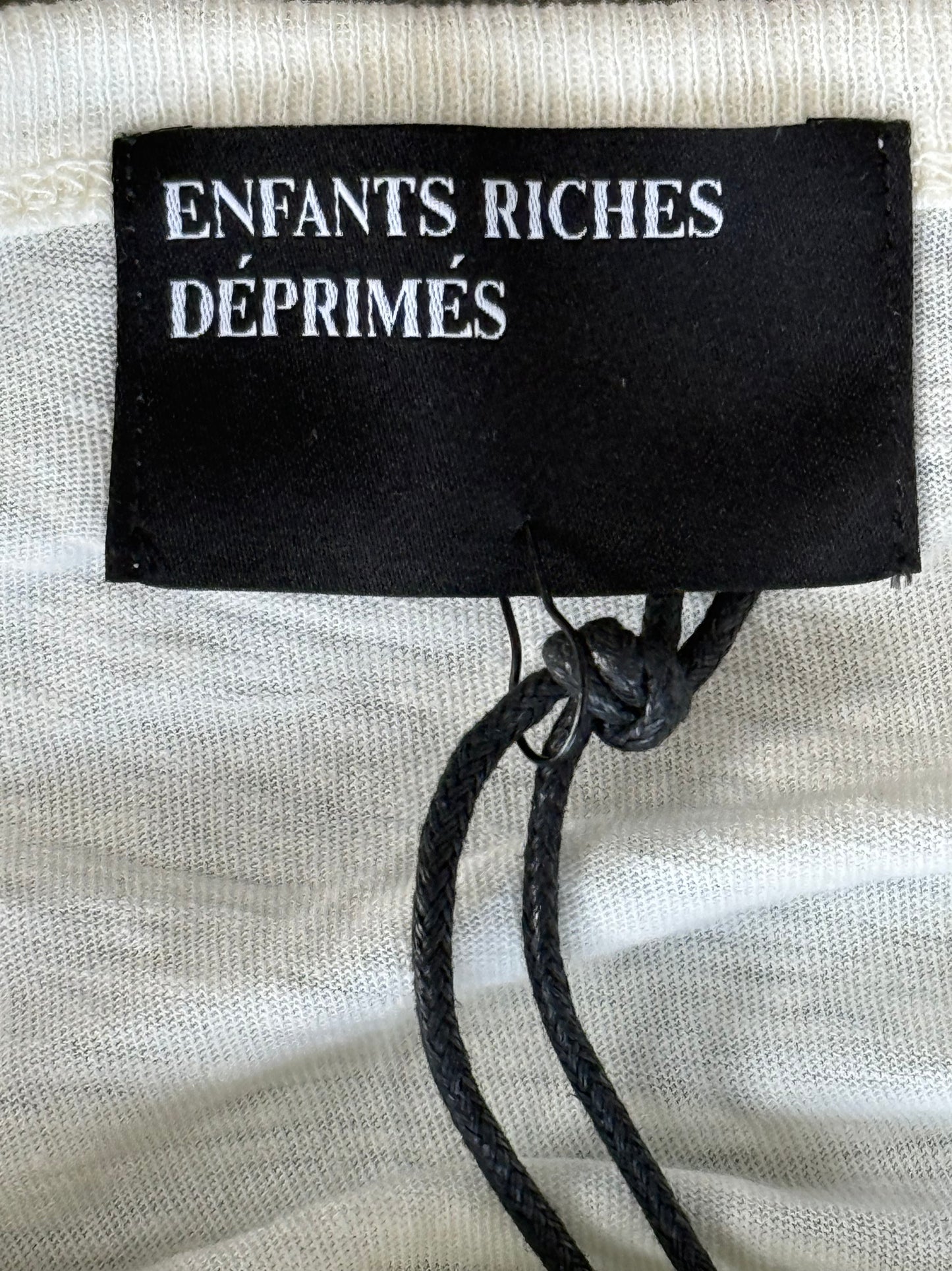 Enfants Riches Deprimes White Show Me Kansas Distressed T-Shirt