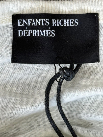 Enfants Riches Deprimes White Show Me Kansas Distressed T-Shirt