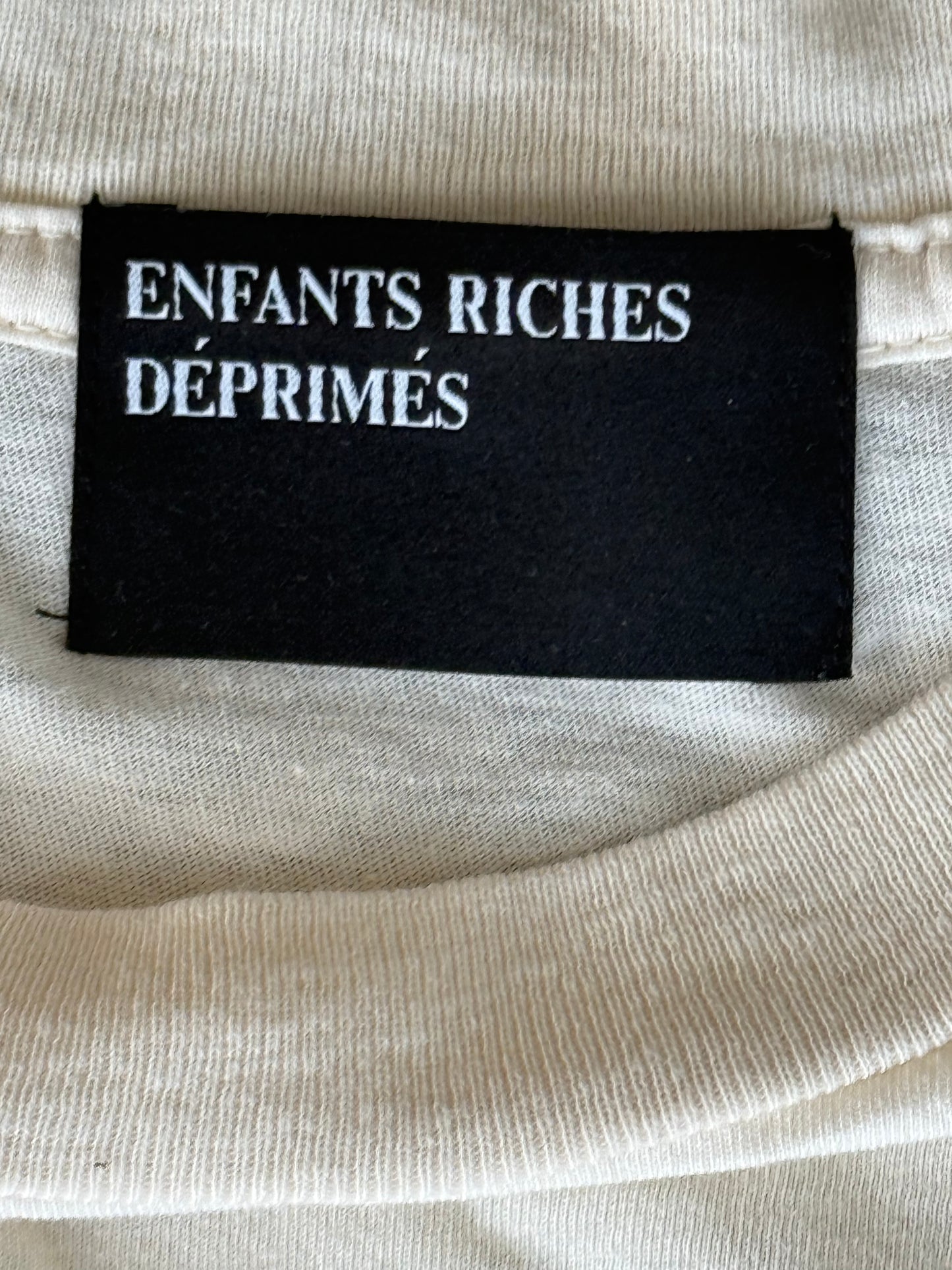 Enfants Riches Deprimes White The Ill Fated Graphic T-Shirt