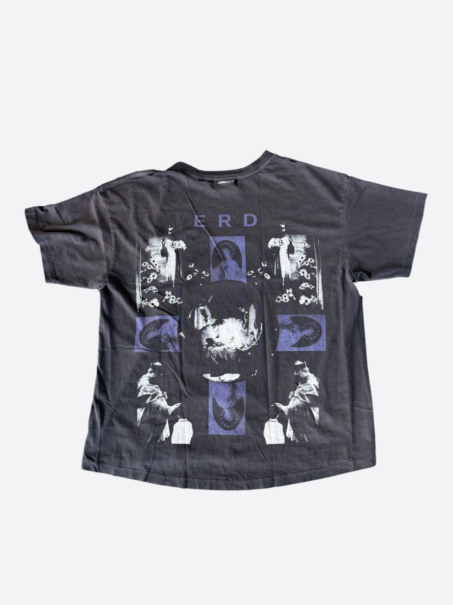 Enfants Riches Deprimes Black & White Hollywood Couronne Graphic T-Shirt