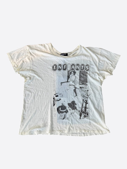 Enfants Riches Deprimes White Show Me Kansas Distressed T-Shirt