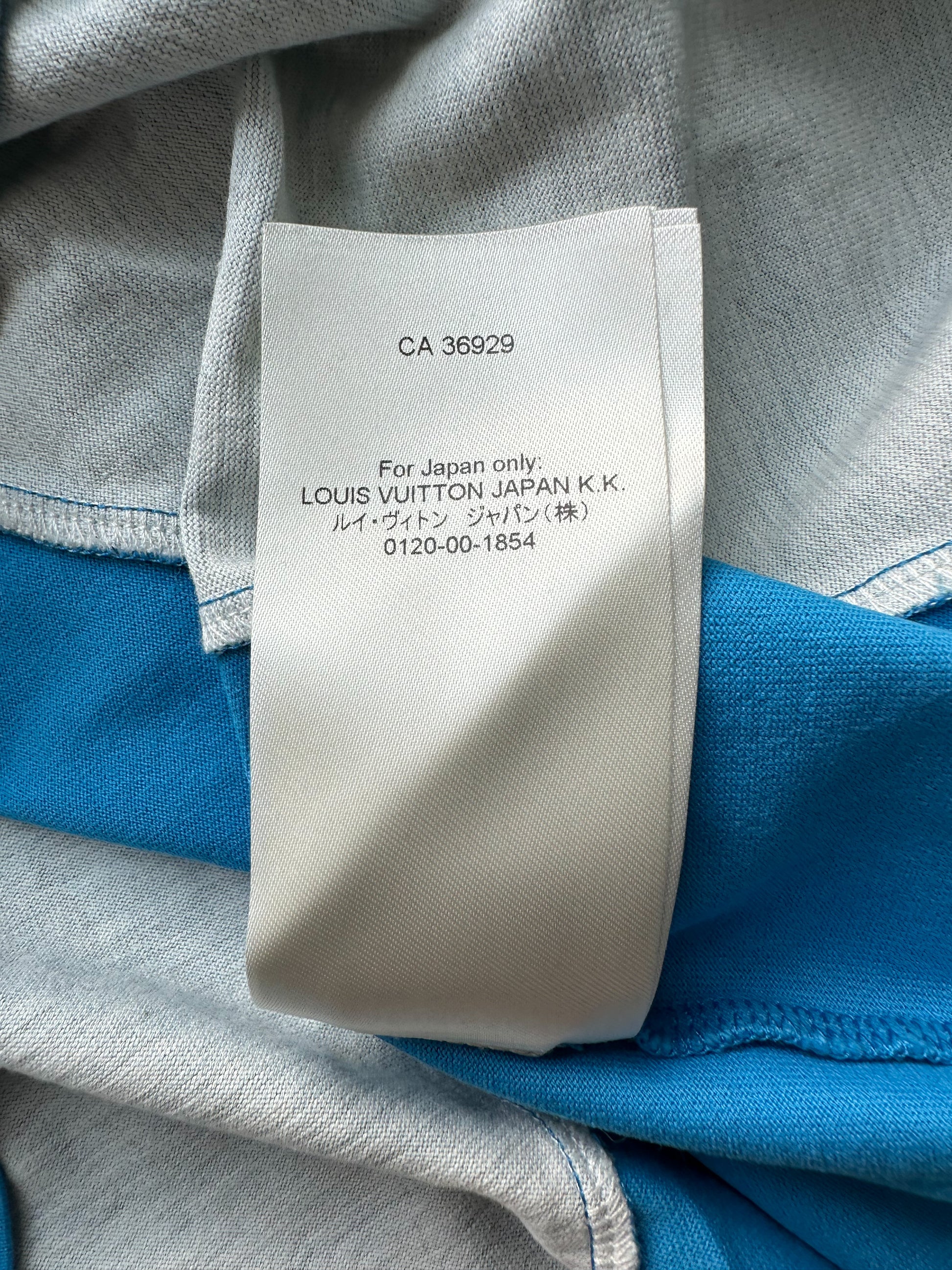 Louis Vuitton Louis Vuitton 2054 Monogram Blue Tee Shirt