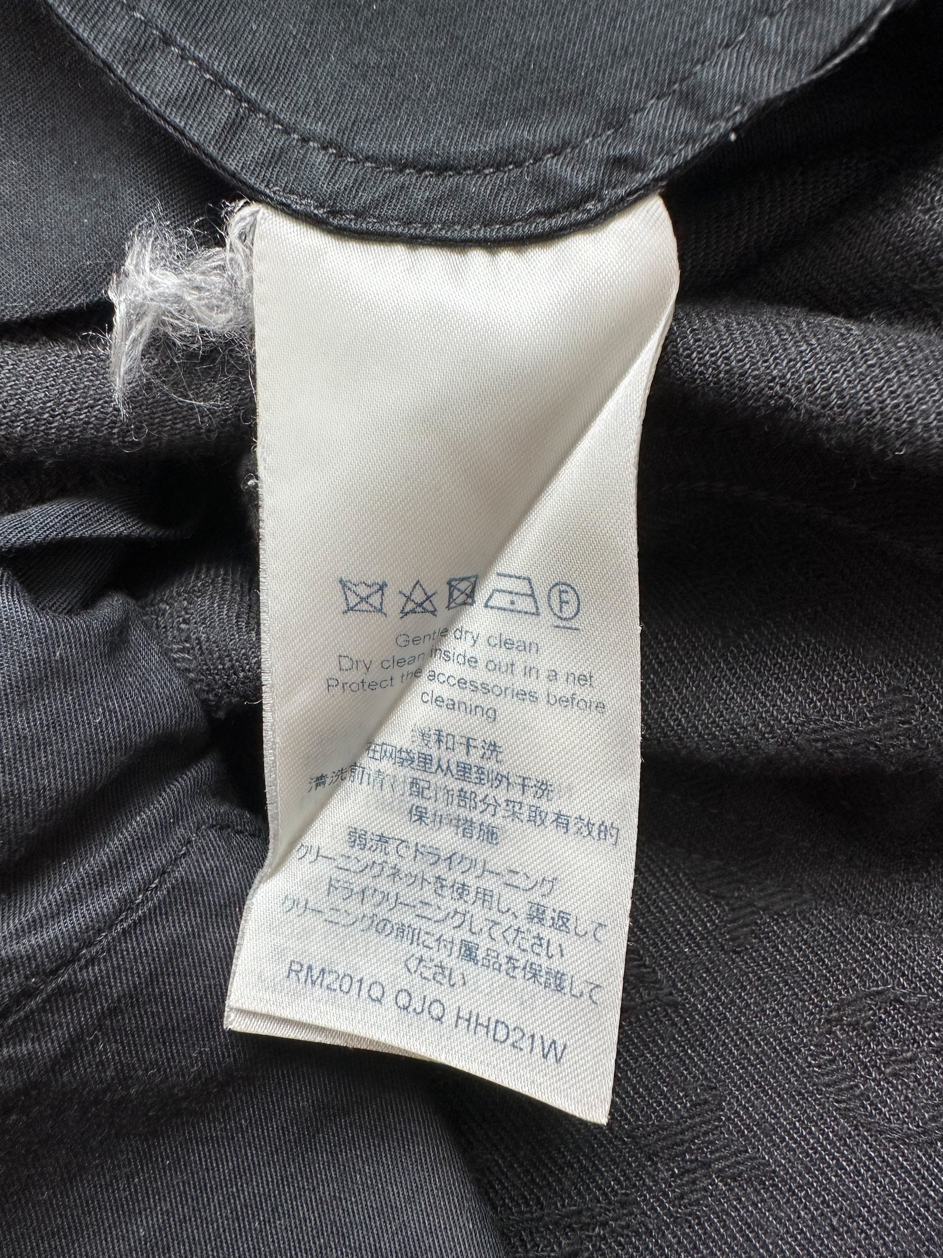 Louis Vuitton Slim Stretch Denim Pants BLACK. Size 32