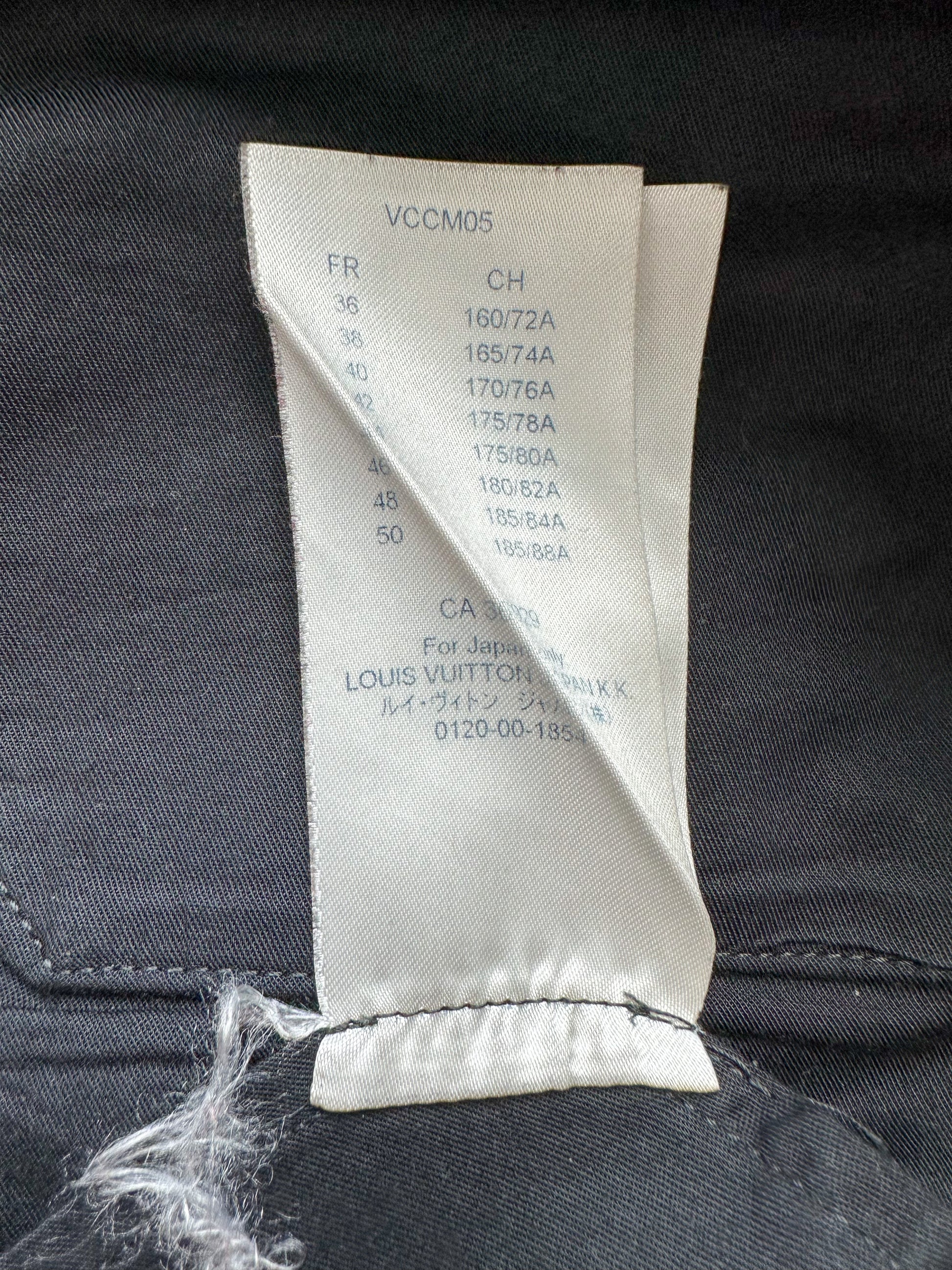 monogram-print slim-cut jeans