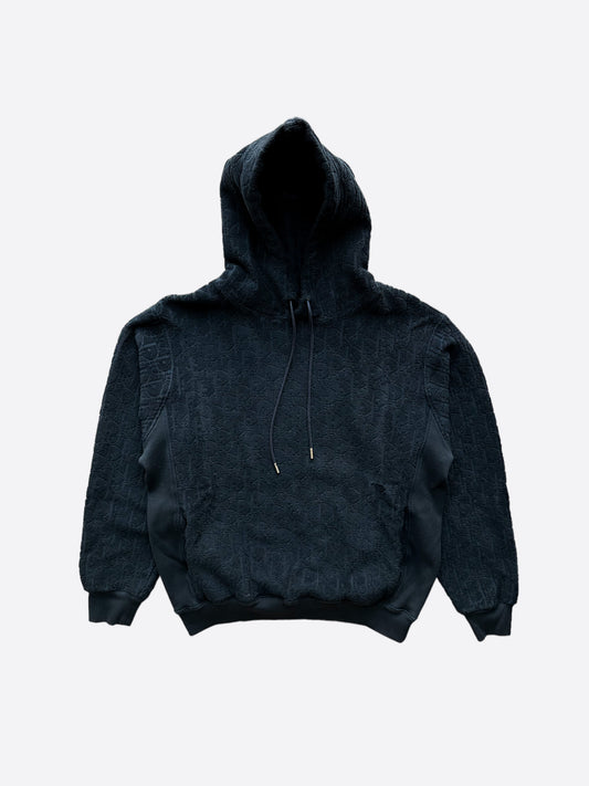 Dior Navy Oblique Towel Hoodie