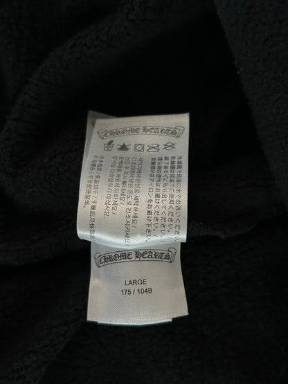 Chrome Hearts Black & White 1988 Script Logo Hoodie
