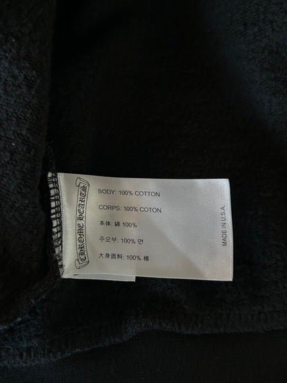 Chrome Hearts Black & White Tokyo Horseshoe Logo Hoodie
