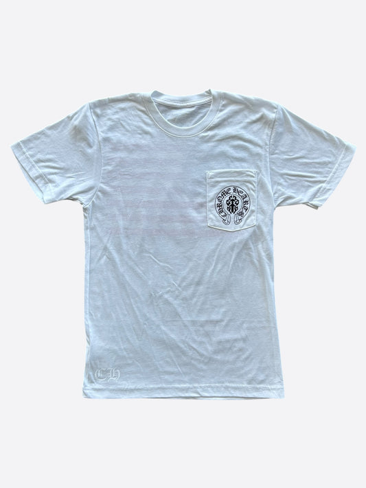 Chrome Hearts White Dagger USA Flag T-Shirt