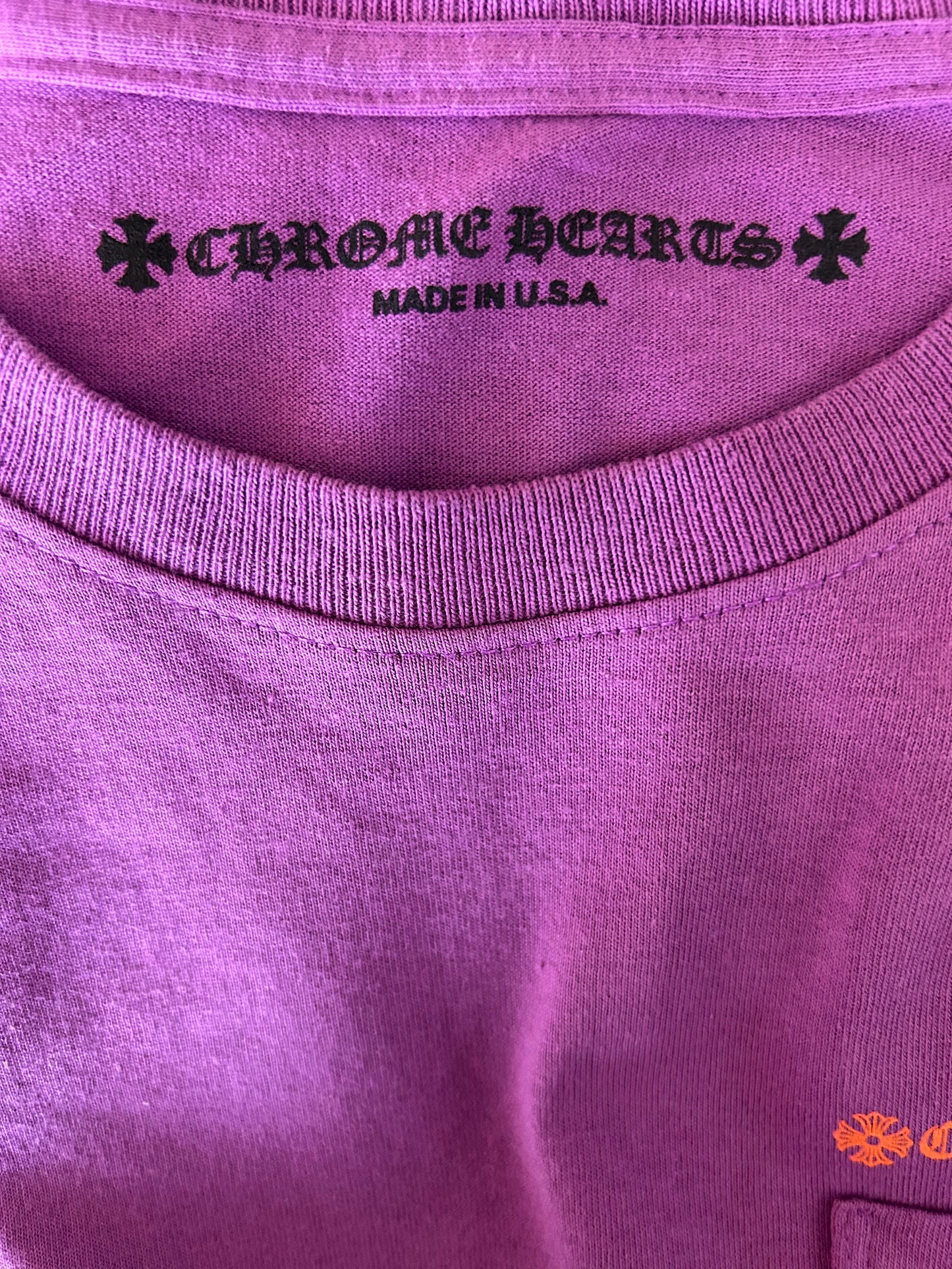 Chrome Hearts Matty Boy Purple More Not Less Longsleeve T-Shirt