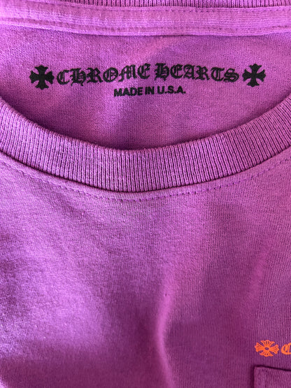 Chrome Hearts Matty Boy Purple More Not Less Longsleeve T-Shirt