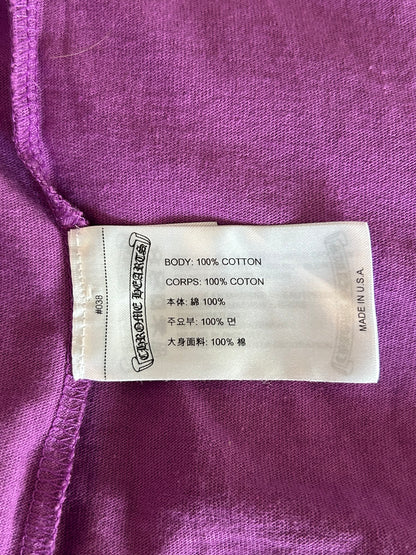 Chrome Hearts Matty Boy Purple More Not Less Longsleeve T-Shirt