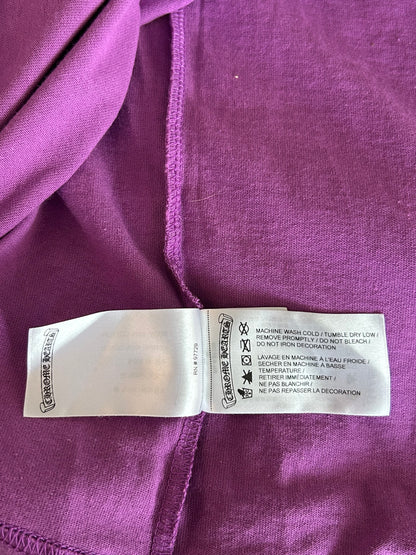 Chrome Hearts Matty Boy Purple More Not Less Longsleeve T-Shirt