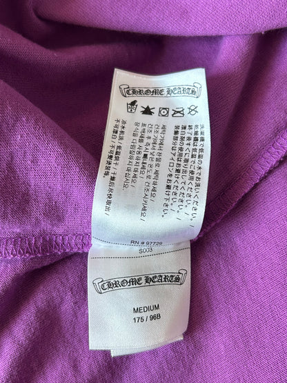 Chrome Hearts Matty Boy Purple More Not Less Longsleeve T-Shirt