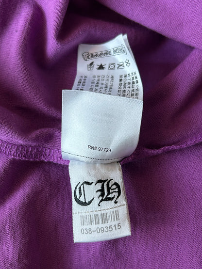 Chrome Hearts Matty Boy Purple More Not Less Longsleeve T-Shirt