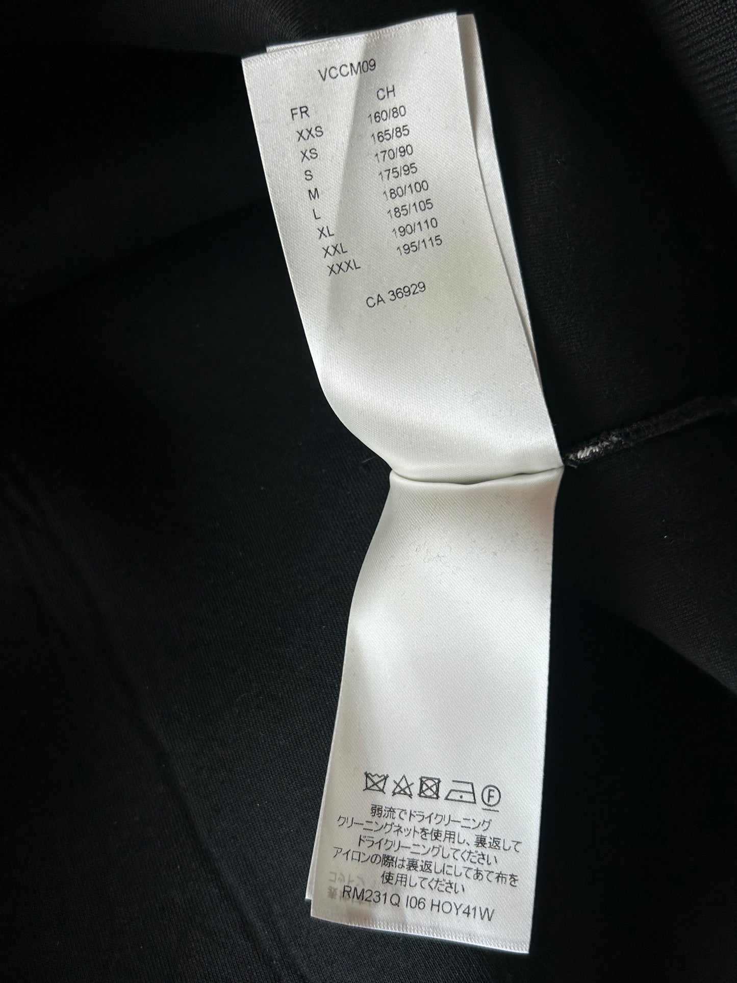 Louis Vuitton Black & White Gradient Monogram Sweater