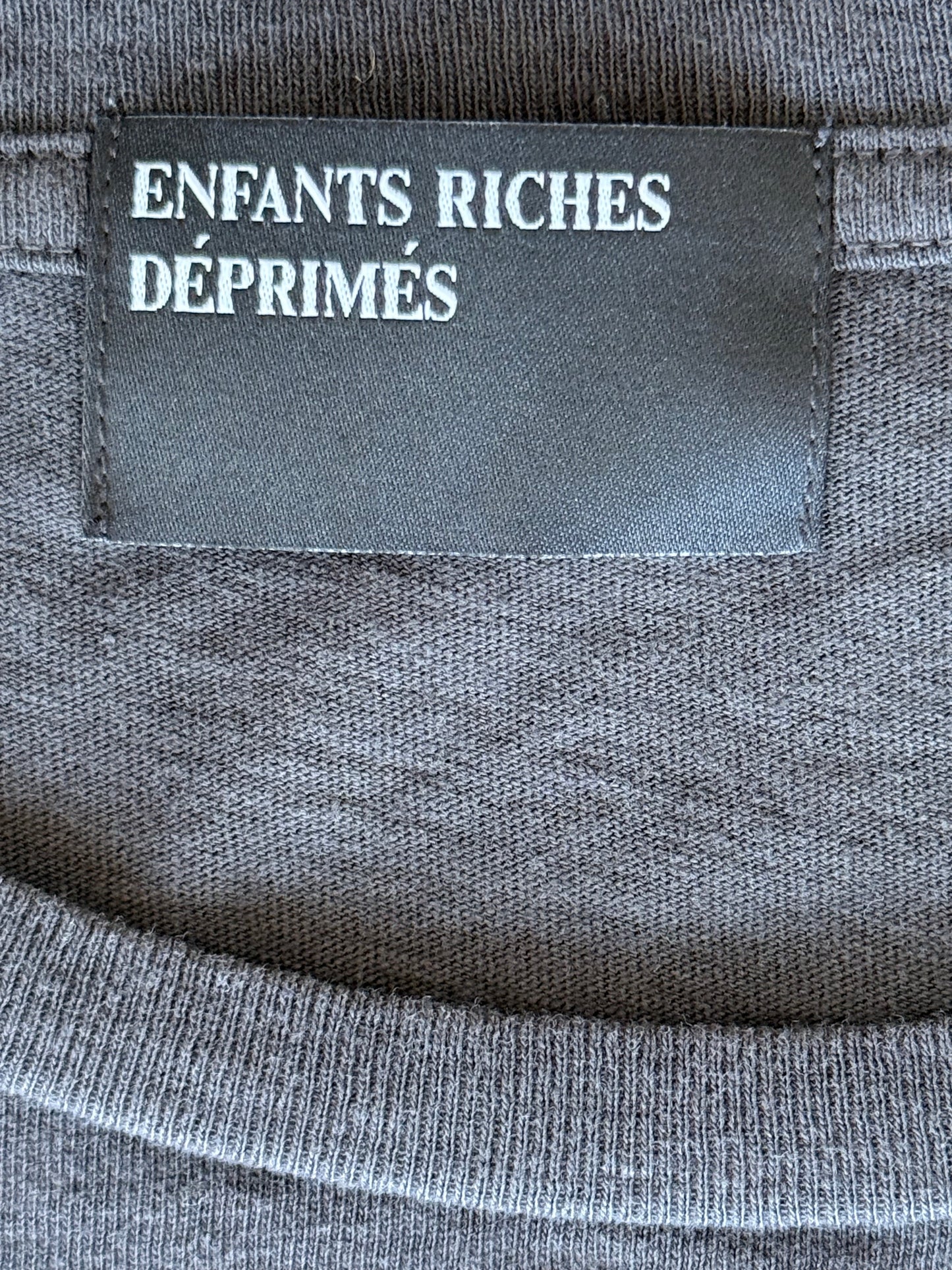 Enfants Riches Deprimes Black & White The Last Supper Graphic T-Shirt