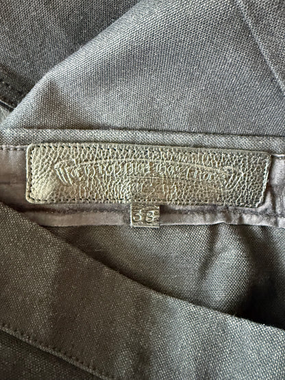 Chrome Hearts Black Cross Patch Carpenter Pants
