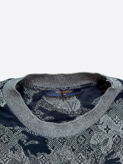 Louis Vuitton Grey Camouflage Monogram T-Shirt