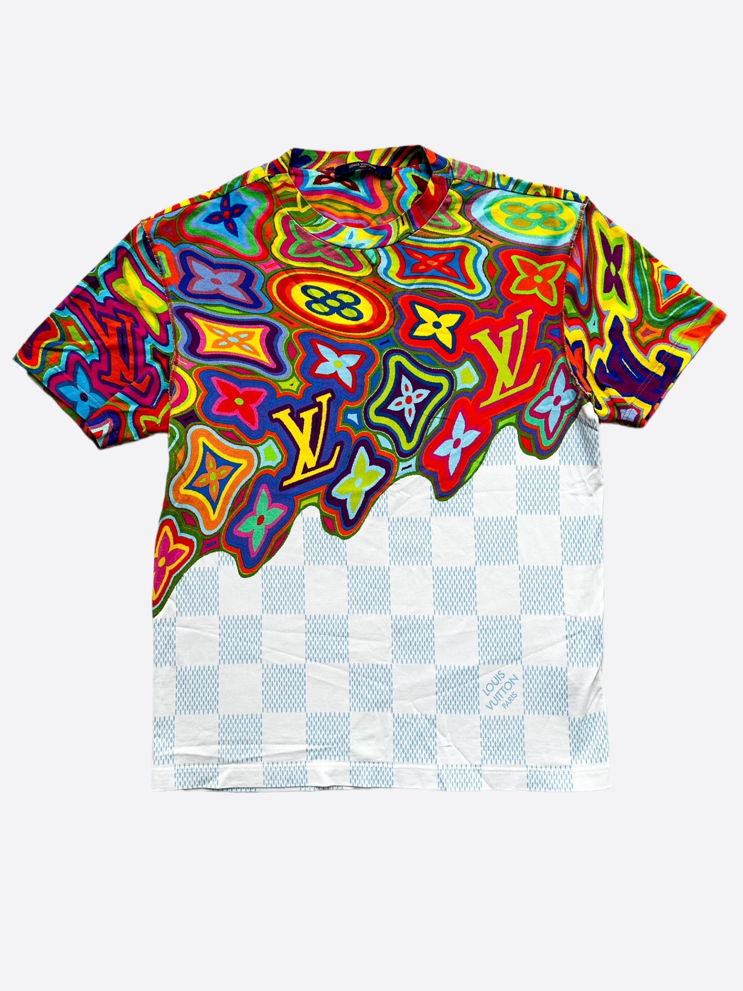 Louis Vuitton Multicolor Psychedelic Print T-Shirt